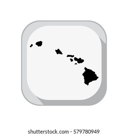 Map of the U.S. state of Hawaii.