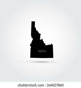 Map of the U.S. state of Idaho