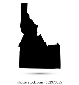 Map of the U.S. state of Idaho