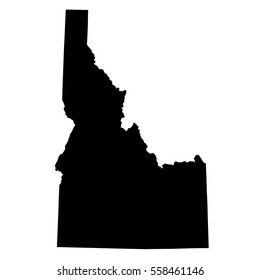 map of the U.S. state of Idaho.