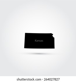 Map of the U.S. state of Kansas