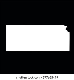 map of the U.S. state of Kansas 