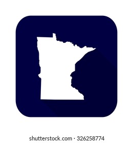 map of the U.S. state of Minnesota 