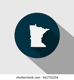 map of the U.S. state of Minnesota.