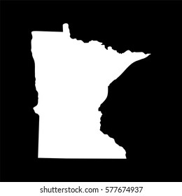map of the U.S. state of Minnesota 