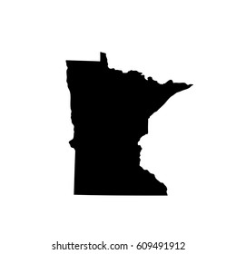 Minnesota State Outline Images, Stock Photos & Vectors | Shutterstock