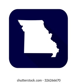 map of the U.S. state of Missouri 