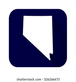 map of the U.S. state of Nevada 