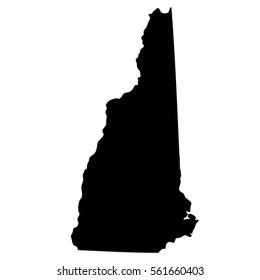 map of the U.S. state of New Hampshire