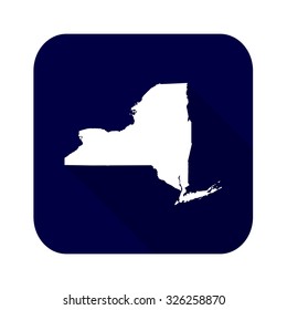 map of the U.S. state of New York 