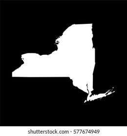 map of the U.S. state of New York