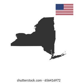 map of the U.S. state of New York