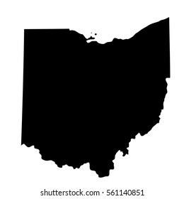 map of the U.S. state of Ohio.