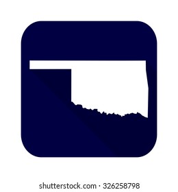 map of the U.S. state of Oklahoma 