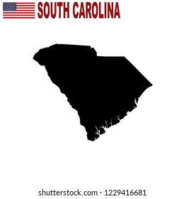Map of the U.S. state of South Carolina