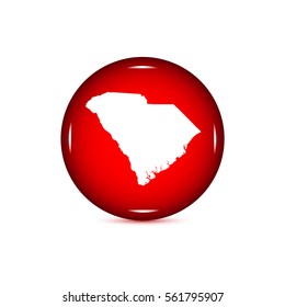 Map of the U.S. state of South Carolina
