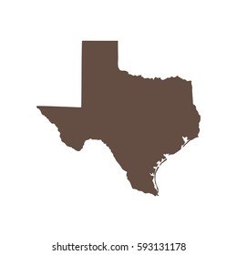 map of the U.S. state of Texas 