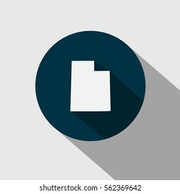 map of the U.S. state of Utah 
