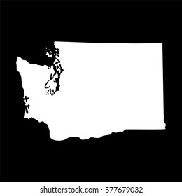 map of the U.S. state of Washington