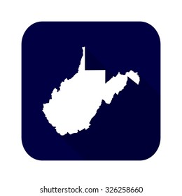 map of the U.S. state of West Virginia 