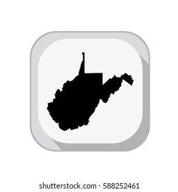 Map of the U.S. state of West Virginia.