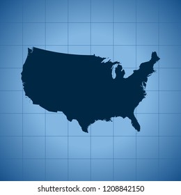 map of USA