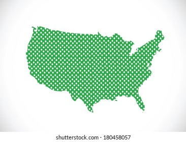 Map of USA 