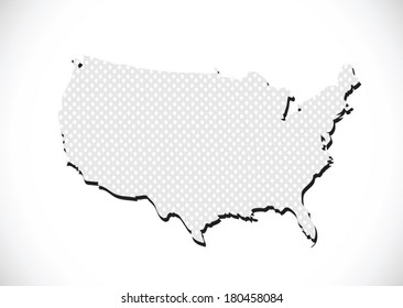 Map of USA 