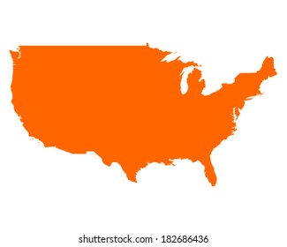 Map of USA