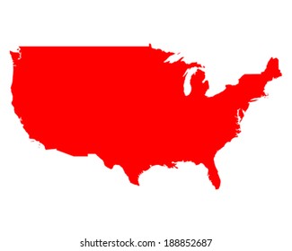 Map of USA