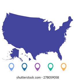 map USA
