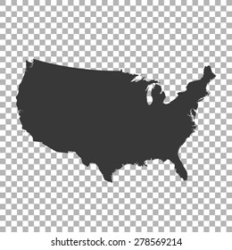 map of USA