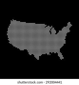 map of USA