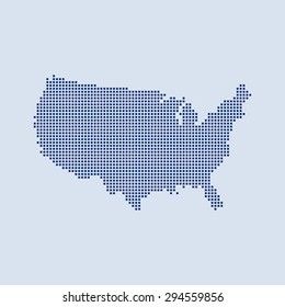 map of USA