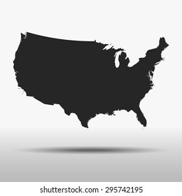 map of USA