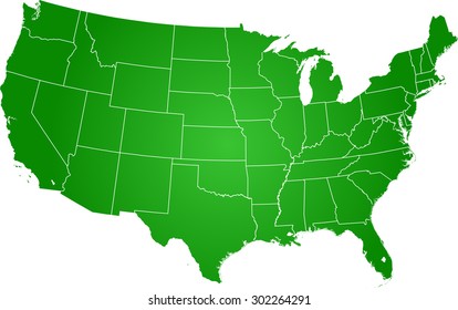 map of usa