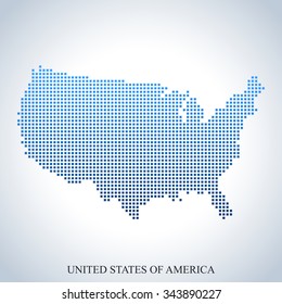 map of USA