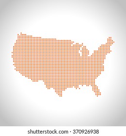 map of USA