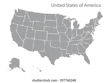 Map of U.S.A