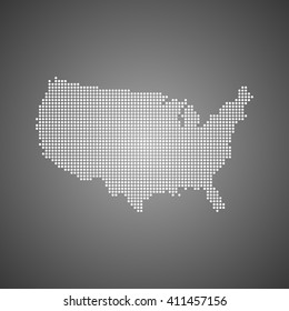 map of USA