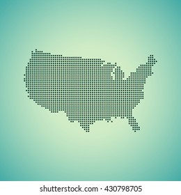 map of USA