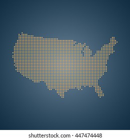 map of USA