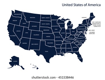 Map of USA