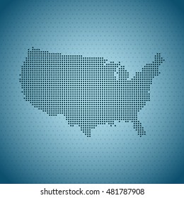 map of USA