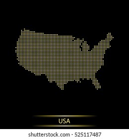 map of USA