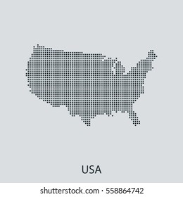 map of USA