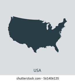 map of USA