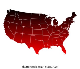 Map of USA