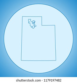 map of Utah