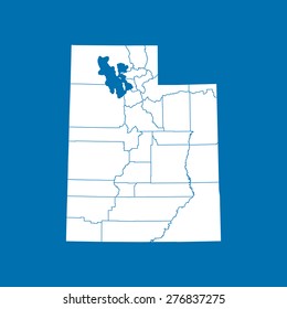 map of Utah
